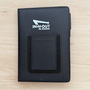 In-N-Out Burger Black Notebook